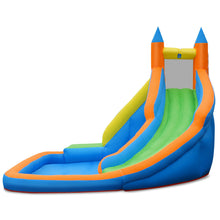 Load image into Gallery viewer, Gymax Inflatable Water Park Bounce House Climbing Wall Splash Pool w/480W Blower