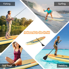 Load image into Gallery viewer, Gymax 10ft Inflatable Stand-Up Paddle Board Non-Slip Deck Surfboard w/ Hand Pump