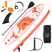 Load image into Gallery viewer, Gymax 11' Inflatable Stand-Up Paddle Board Non-Slip Deck Surfboard w/ Hand Pump
