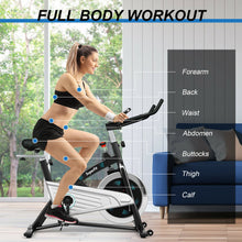 Load image into Gallery viewer, Gymax 30Lbs Magnetic Stationary Training Bike Stationary Belt Drive Bicycle