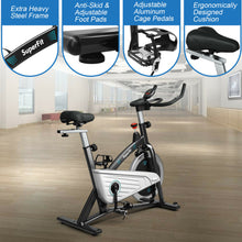Load image into Gallery viewer, Gymax 30Lbs Magnetic Stationary Training Bike Stationary Belt Drive Bicycle