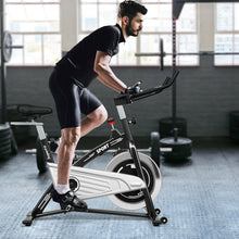 Load image into Gallery viewer, Gymax 30Lbs Stationary Training Bike Exercising Bicycle W/Monitor Gym