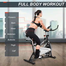Load image into Gallery viewer, Gymax 30Lbs Stationary Training Bike Exercising Bicycle W/Monitor Gym