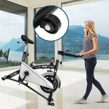 Load image into Gallery viewer, Gymax 30Lbs Stationary Training Bike Exercising Spinning Bicycle W/Monitor Gym