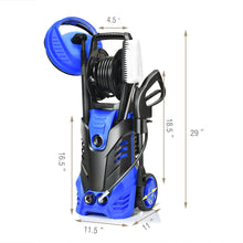 Load image into Gallery viewer, Gymax 3000PSI Electric High Pressure Washer 2000W 2GPM w/Patio Cleaner and 5 Nozzles