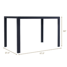 Load image into Gallery viewer, Gymax 5pcs Dining Set Glass Table Plastic Arm Chair Kitchen Furniture
