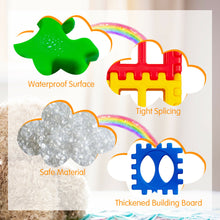 Load image into Gallery viewer, Gymax 32 Pieces Big Waffle Block Set Kids Educational Stacking Building Toy