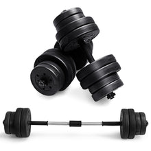 Load image into Gallery viewer, Gymax 66Lbs 2 in 1 Adjustable Dumbbell Set Strength Training Set Home Gym Exercise