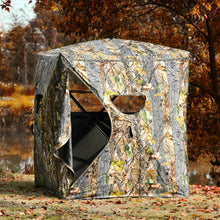 Load image into Gallery viewer, Gymax 3 Person Portable Hunting Blind Surround View Pop-Up Tent w/ Slide Mesh Window