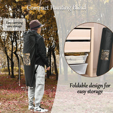 Load image into Gallery viewer, Gymax 3 Person Portable Hunting Blind Surround View Pop-Up Tent w/ Slide Mesh Window
