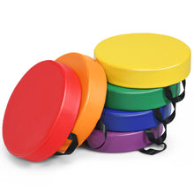 Load image into Gallery viewer, Gymax 6PCS Round Kids Floor Cushion Toddler Foam Seat Cushion Waterproof Colorful