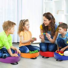 Load image into Gallery viewer, Gymax 6PCS Round Kids Floor Cushion Toddler Foam Seat Cushion Waterproof Colorful