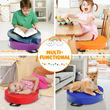 Load image into Gallery viewer, Gymax 6PCS Round Kids Floor Cushion Toddler Foam Seat Cushion Waterproof Colorful