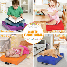 Load image into Gallery viewer, Gymax 6PCS Square Kids Floor Cushion Toddler Foam Seat Cushion Waterproof Colorful