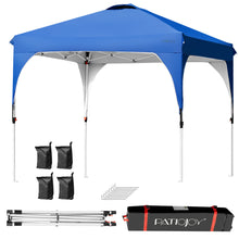 Load image into Gallery viewer, Gymax 8x8 FT Pop up Canopy Tent Shelter Height Adjustable w/ Roller Bag