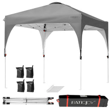 Load image into Gallery viewer, Gymax 8x8 FT Pop up Canopy Tent Shelter Height Adjustable w/ Roller Bag