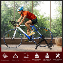 Load image into Gallery viewer, Gymax Foldable Bike Trainer Stand Cycling Exercise Stand w/ Dual-lock System