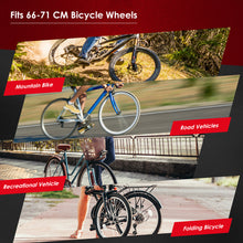 Load image into Gallery viewer, Gymax Foldable Bike Trainer Stand Cycling Exercise Stand w/ Dual-lock System