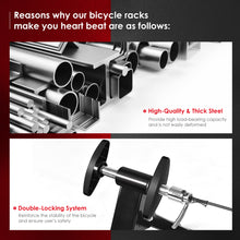 Load image into Gallery viewer, Gymax Foldable Bike Trainer Stand Cycling Exercise Stand w/ Dual-lock System