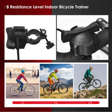 Load image into Gallery viewer, Gymax Foldable Bike Trainer Stand Cycling Exercise Stand w/ 8 Resistance Levels
