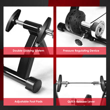 Load image into Gallery viewer, Gymax Foldable Bike Trainer Stand Cycling Exercise Stand w/ 8 Resistance Levels