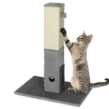 Load image into Gallery viewer, Gymax 31'' Tall Cat Scratching Post Claw Scratcher w/ Sisal Rope & 2 plush Ball
