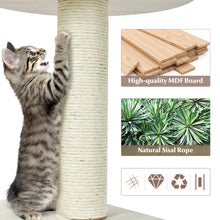 Load image into Gallery viewer, Gymax 46'' Modern Wooden Cat Tree with Platform & Washable Cushions for Cats & Kittens