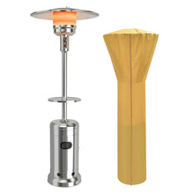 Load image into Gallery viewer, Gymax Patio Propane Heater 48,000 BTU 87 inches Tall W/ Table & Cover