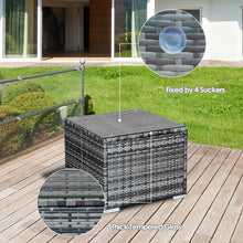 Load image into Gallery viewer, Gymax 3PCS Rattan Patio Conversation Furniture Set Outdoor Yard w/ White Cushion