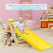Load image into Gallery viewer, Gymax 5 in 1 Toddler Playing Set Kids Climbing Triangle & Cube Play Equipment