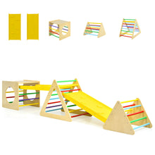 Load image into Gallery viewer, Gymax 5 in 1 Toddler Playing Set Kids Climbing Triangle & Cube Play Equipment
