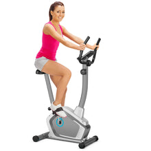 Load image into Gallery viewer, Gymax Magnetic Upright Exercise Bike Cycling Bike W/Pulse Sensor 8-Level Fitness