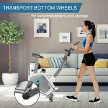 Load image into Gallery viewer, Gymax Magnetic Upright Exercise Bike Cycling Bike W/Pulse Sensor 8-Level Fitness