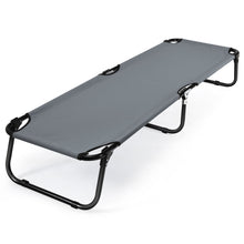 Load image into Gallery viewer, Gymax Portable Camping Cot Outdoor Folding Sleeping Bed for Traveling Hiking