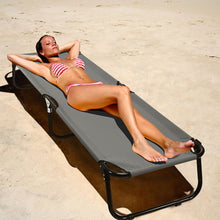 Load image into Gallery viewer, Gymax Portable Camping Cot Outdoor Folding Sleeping Bed for Traveling Hiking