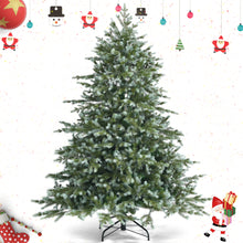 Load image into Gallery viewer, Gymax 6/7/8 Ft Artificial Christmas Tree Unlit Hinged Xmas Tree w/ Metal Stand