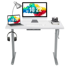 Load image into Gallery viewer, Gymax 48'' Sit to Stand Desk Adjustable Standing Workstation w/ Crank