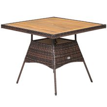 Load image into Gallery viewer, Gymax 5PCS Patio Dining Table & Chair Set Outdoor Furniture Set w/ 4 Seat Cushions