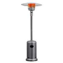 Load image into Gallery viewer, Gymax 48000 BTU Patio Standing LP Gas HeaterStainless Steel Propane W/ Wheels
