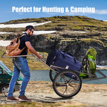Load image into Gallery viewer, Gymax Folding Deer Game Cart Heavy-Duty Steel Hauler Utility Gear Dolly Cart