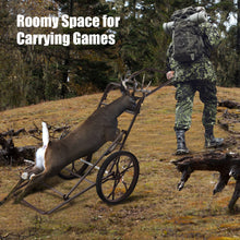 Load image into Gallery viewer, Gymax Folding Deer Game Cart Heavy-Duty Steel Hauler Utility Gear Dolly Cart