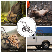 Load image into Gallery viewer, Gymax Folding Deer Game Cart Heavy-Duty Steel Hauler Utility Gear Dolly Cart