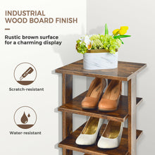 Load image into Gallery viewer, Gymax 7-Tier Vertical Shoe Rack Free Standing Storage Shelf Organizer Space Saving