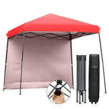 Load image into Gallery viewer, Gymax 10ft X 10ft Pop Up Tent Slant Leg Canopy W/ Detachable Side Wall