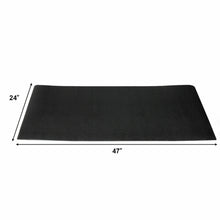 Load image into Gallery viewer, Gymax 47''x24'' Exercise Equipment Mat High Density PVC Treadmill Mat Floor Protector Pad