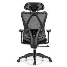 Load image into Gallery viewer, Gymax Reclining Mesh Office Chair Swivel Chair w Adjustable Lumbar Support