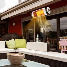 Load image into Gallery viewer, Gymax Wall-Mounted Electric Heater Patio Infrared Heater W Remote Control