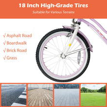 Load image into Gallery viewer, Gymax 18'' Kids Bike Toddlers Freestyle Adjustable Bicycle w Training Wheels