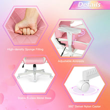 Load image into Gallery viewer, Gymax Gaming Chair Racing Style Adjustable Swivel Computer Office Chair Pink