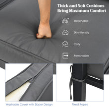 Load image into Gallery viewer, Gymax 4PCS Patio Conversation Furniture Set Outdoor Cushioned Sectional Sofa Set